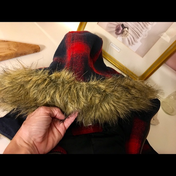 Mossimo Plaid vest small petite - Picture 5 of 8